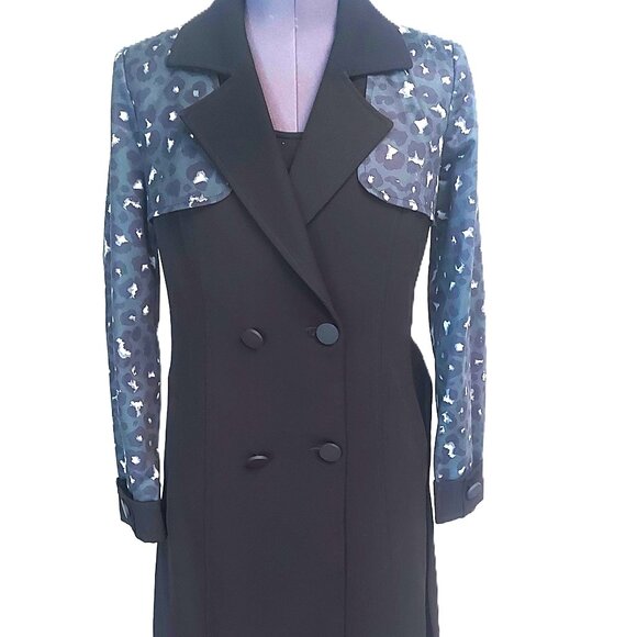 NEM Sophisticated Luxury Trench - Size 6 - Picture 2 of 11